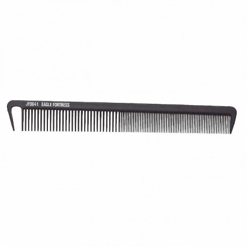 Расческа Carbon короткая комбинированная 18 см